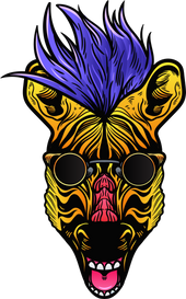 THE BARNET BLOCK. NO_BACKGROUND_Alternative_Black_Gold_ORANGE_EDIT